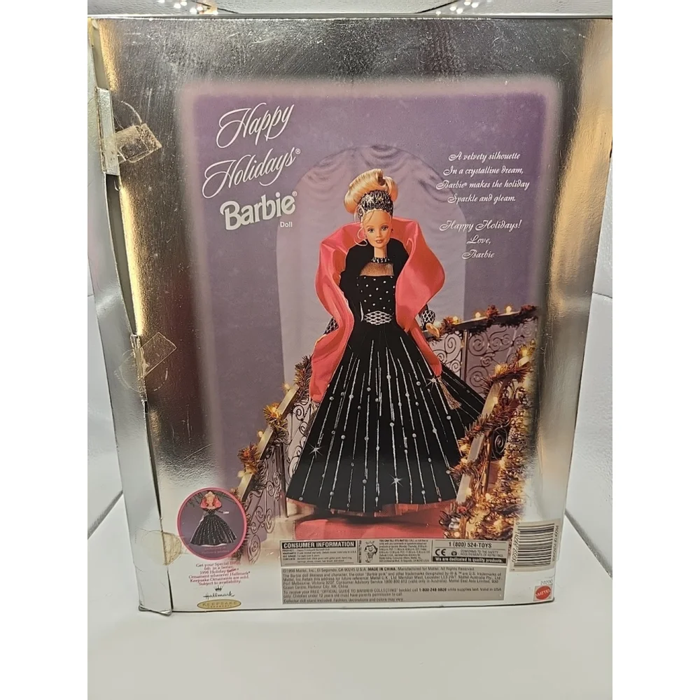 Rare 1998 Mattel‎ Special Edition Holiday Barbie Doll NIB